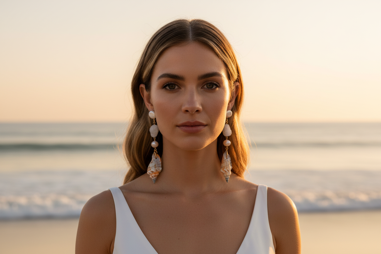 Ibiza Shell Earrings