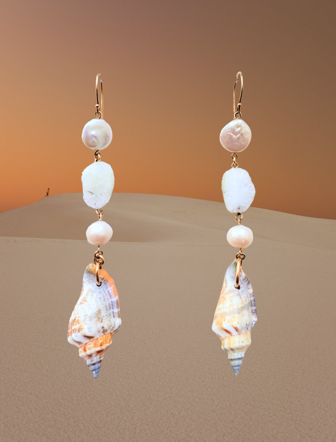 Ibiza Shell Earrings