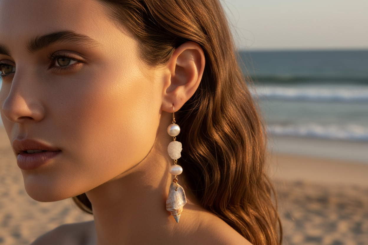 Ibiza Shell Earrings