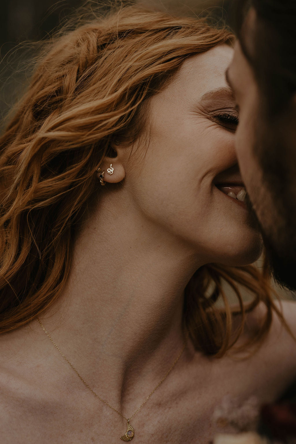 Serpent - Snake Stud Earrings