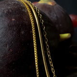 Eva Serpent Pendant Gold - Smokey Quartz