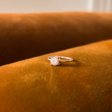 Diamond style Ring in Silver