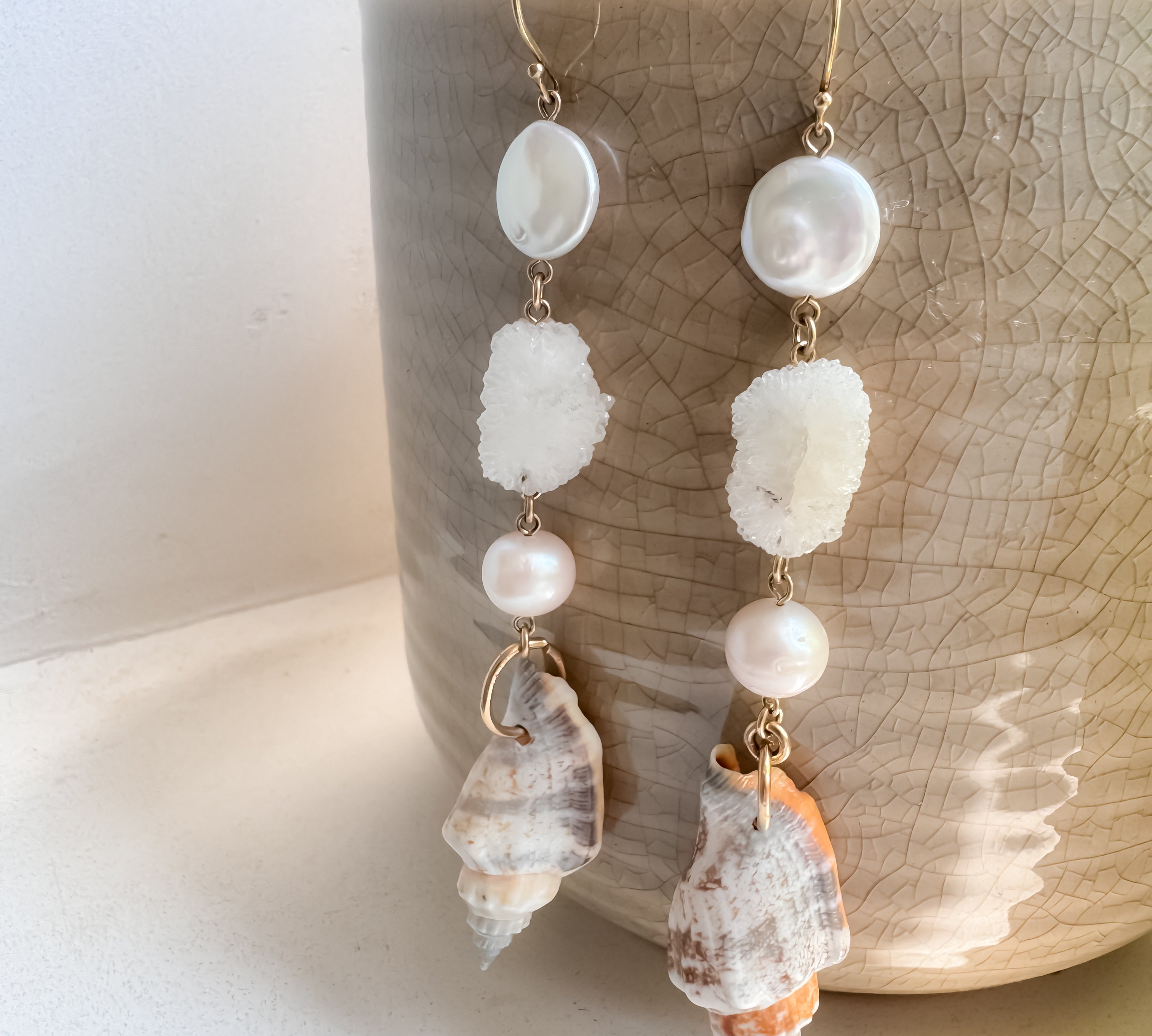 Ibiza Shell Earrings