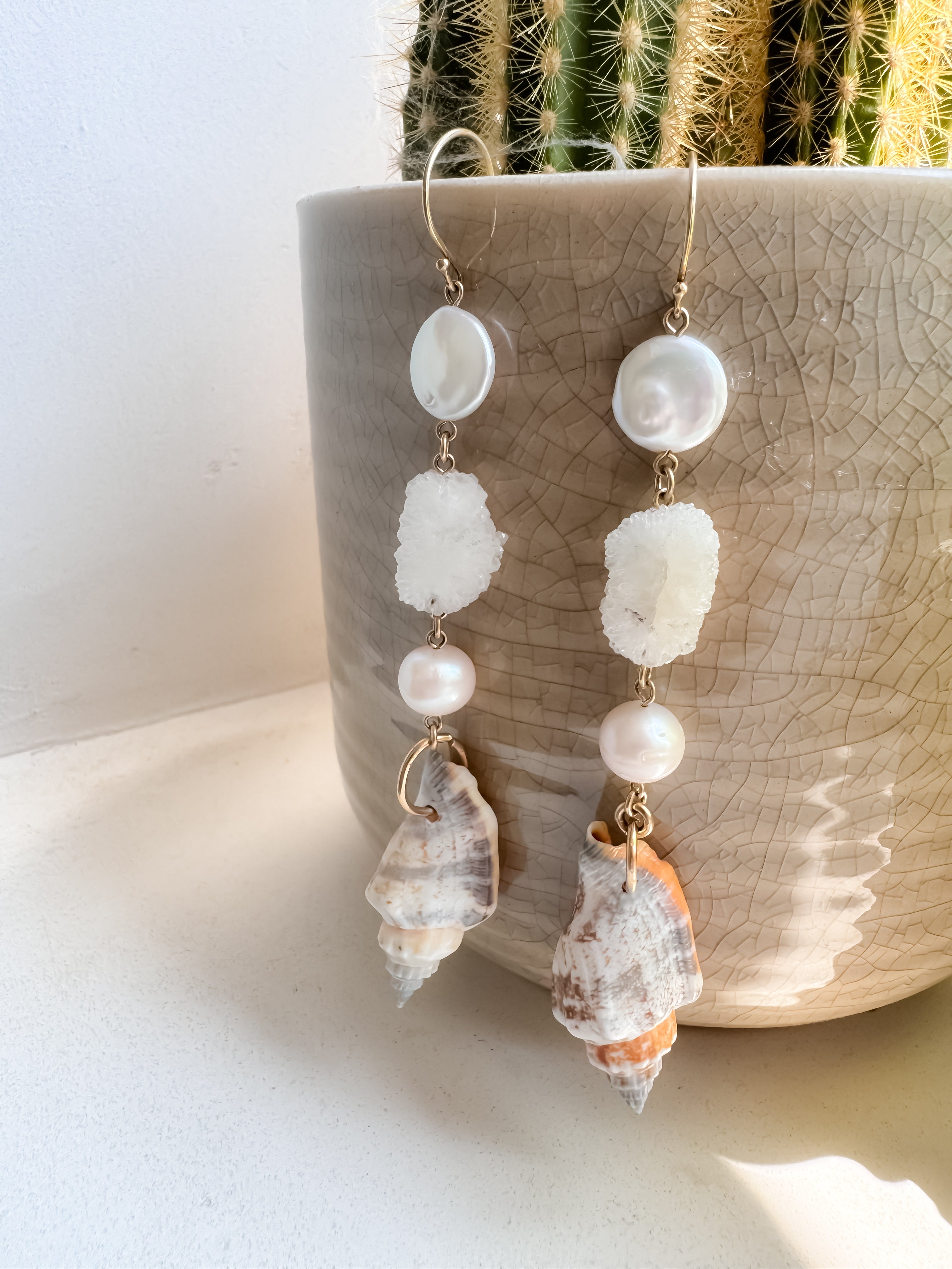 Ibiza Shell Earrings