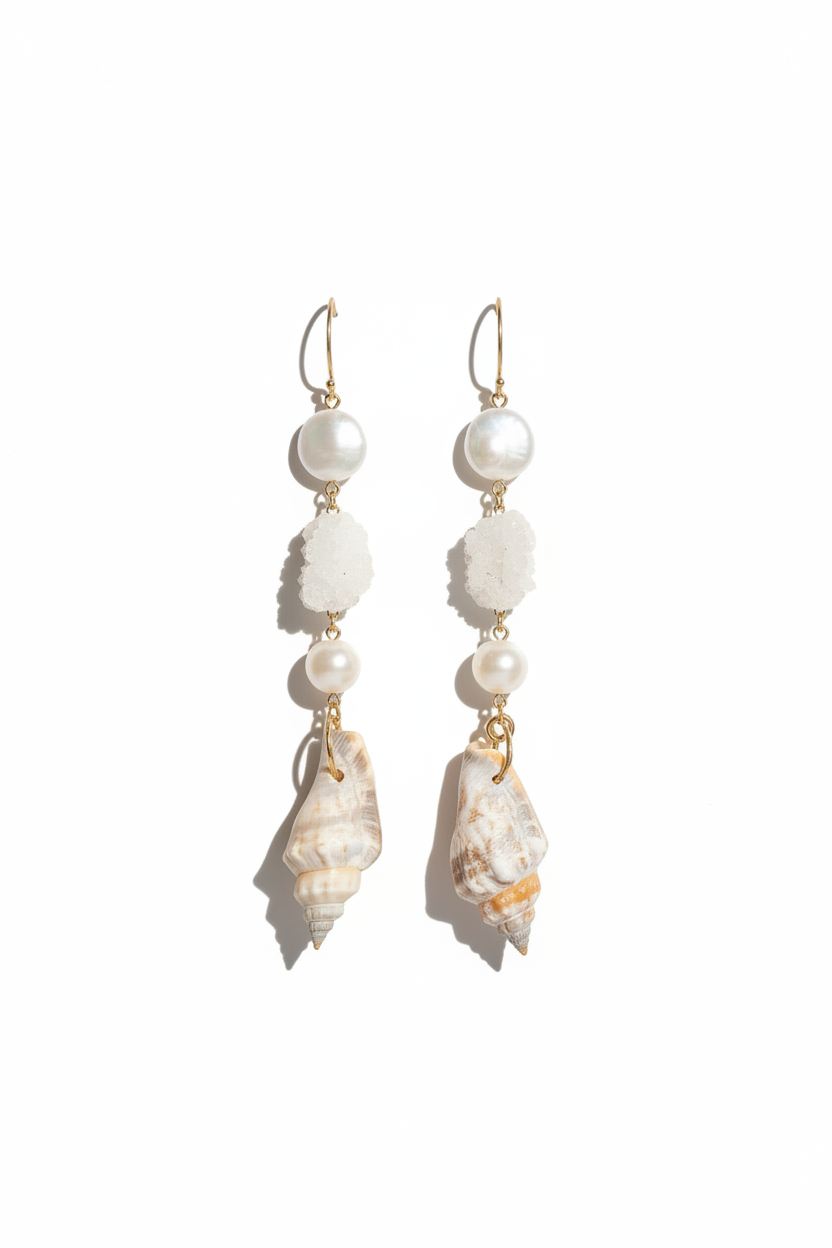 Ibiza Shell Earrings