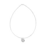 Sterling Silver Ammonite Choker Necklace