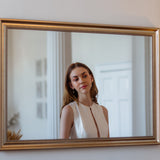 Freshwater Coin Pearl Hoop Earrings “Lydia”