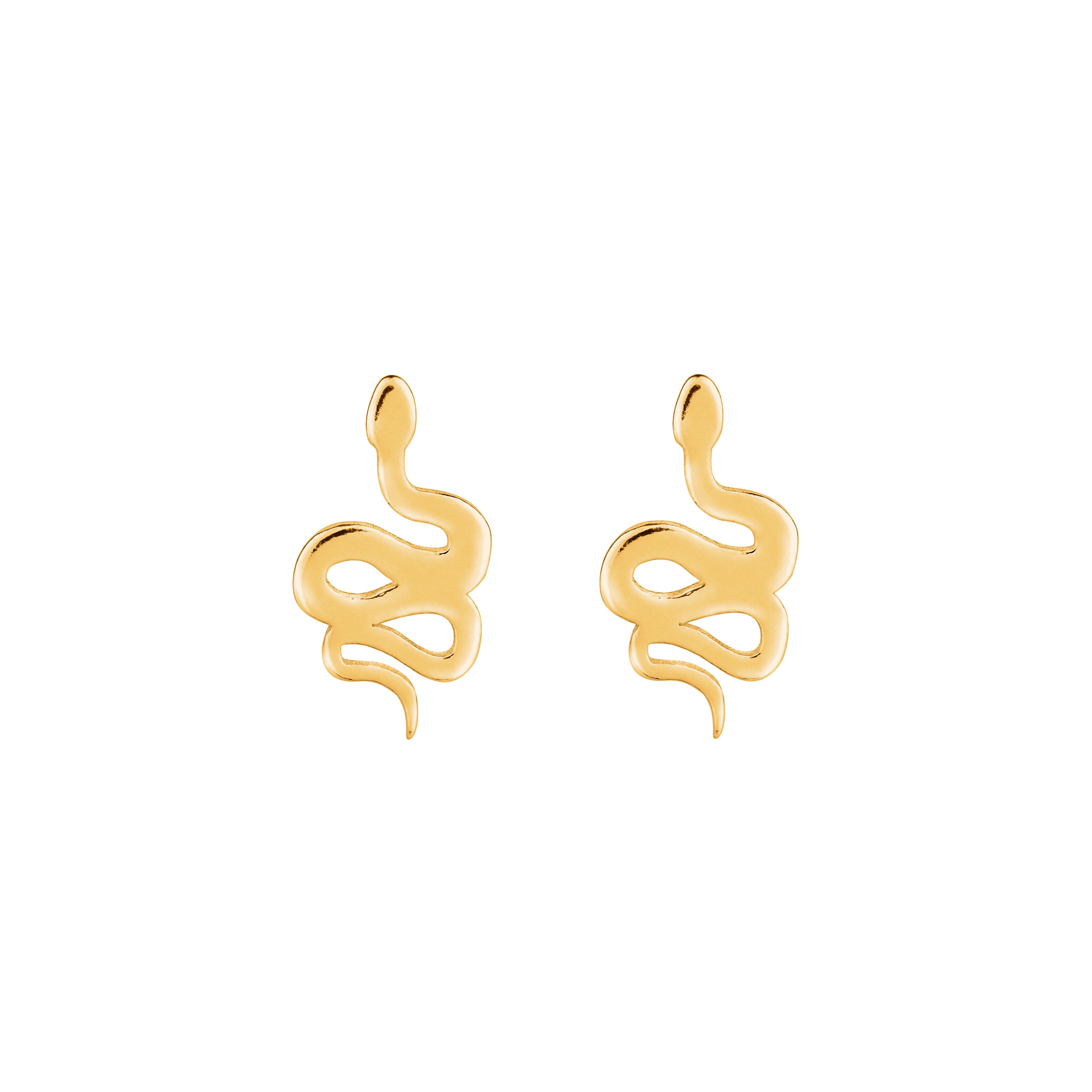 Serpent - Snake Stud Earrings