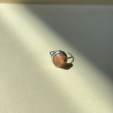 Remnant 018 - Mini Spiral Shell Silver Ring