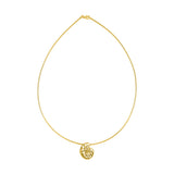 18ct Gold Vermeil Ammonite Choker Necklace