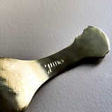Golden Brass Spoon with Freshwater Teardrop Pearl