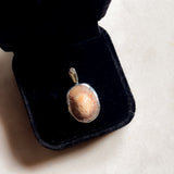 Remnant 001 - Silver Limpet Diamond Style Pendant