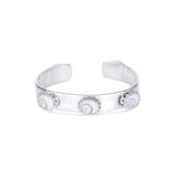 Sterling Silver Shiva Shell Cuff Bracelet
