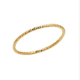 Dainty Sparkly Ring - Gold