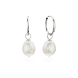 Ivory Freshwater Pearl Earrings Small “Mila”