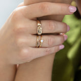 Eternity - Delicate Braided Gold Ring