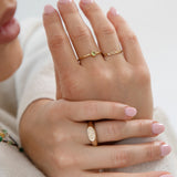 Eternity - Delicate Braided Gold Ring